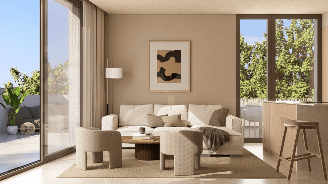 El Cielo de Xàbia: Ático Exclusivo con Terraza de 90 m² en Blooming Village.