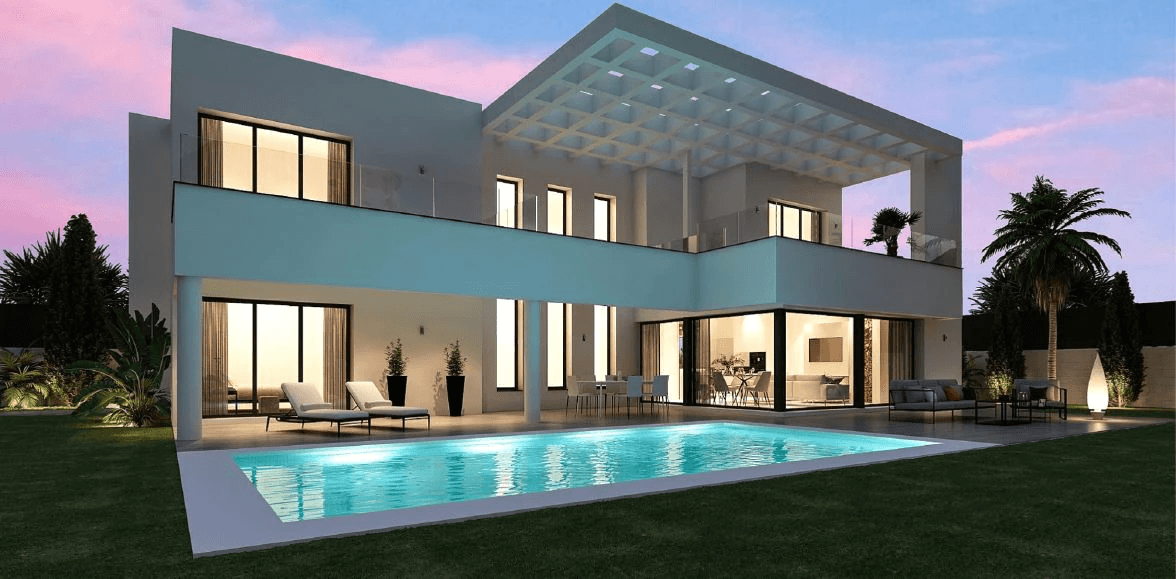 Villa de nueva construcción en venta en Dénia
