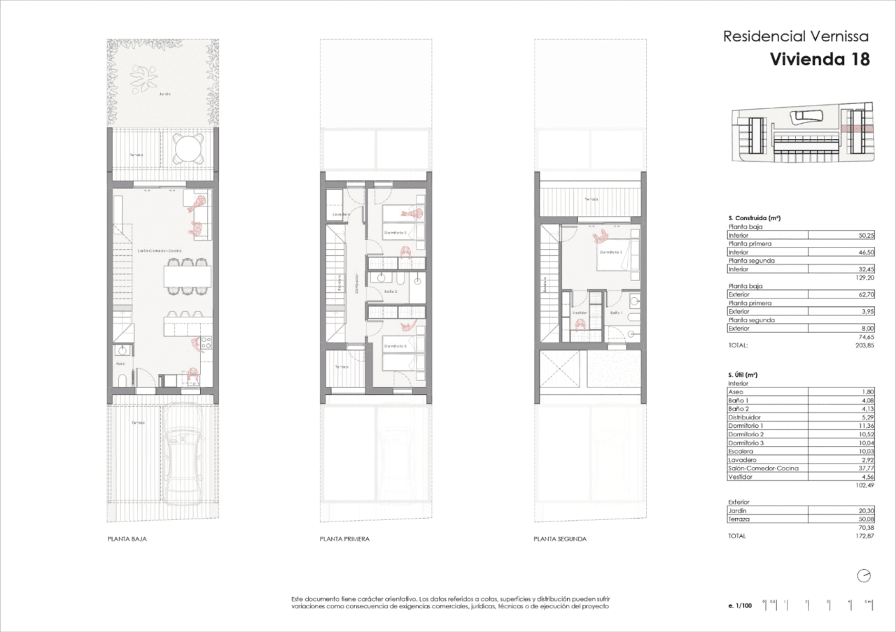 Adosado en venta en Dénia (Residencial Vernissa) - Obra Nueva