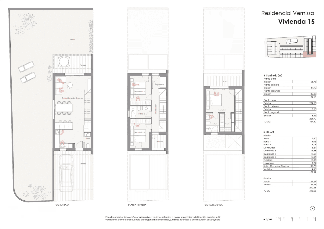 Adosado en venta en Dénia (Residencial Vernissa) - Obra Nueva