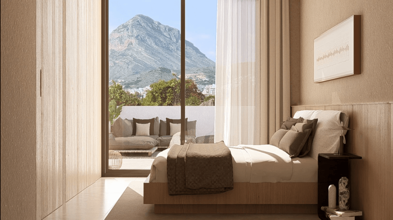El Cielo de Xàbia: Ático Exclusivo con Terraza de 90 m² en Blooming Village.
