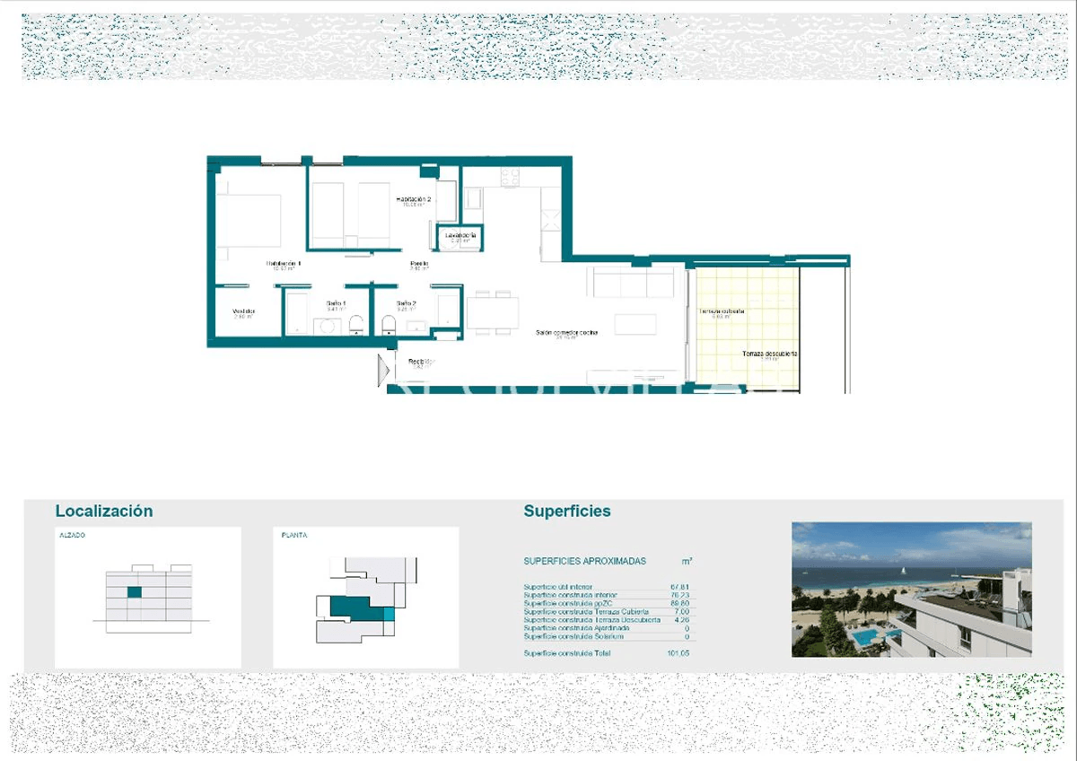 Apartamento de lujo de obra nueva en primera línea de playa – Denia