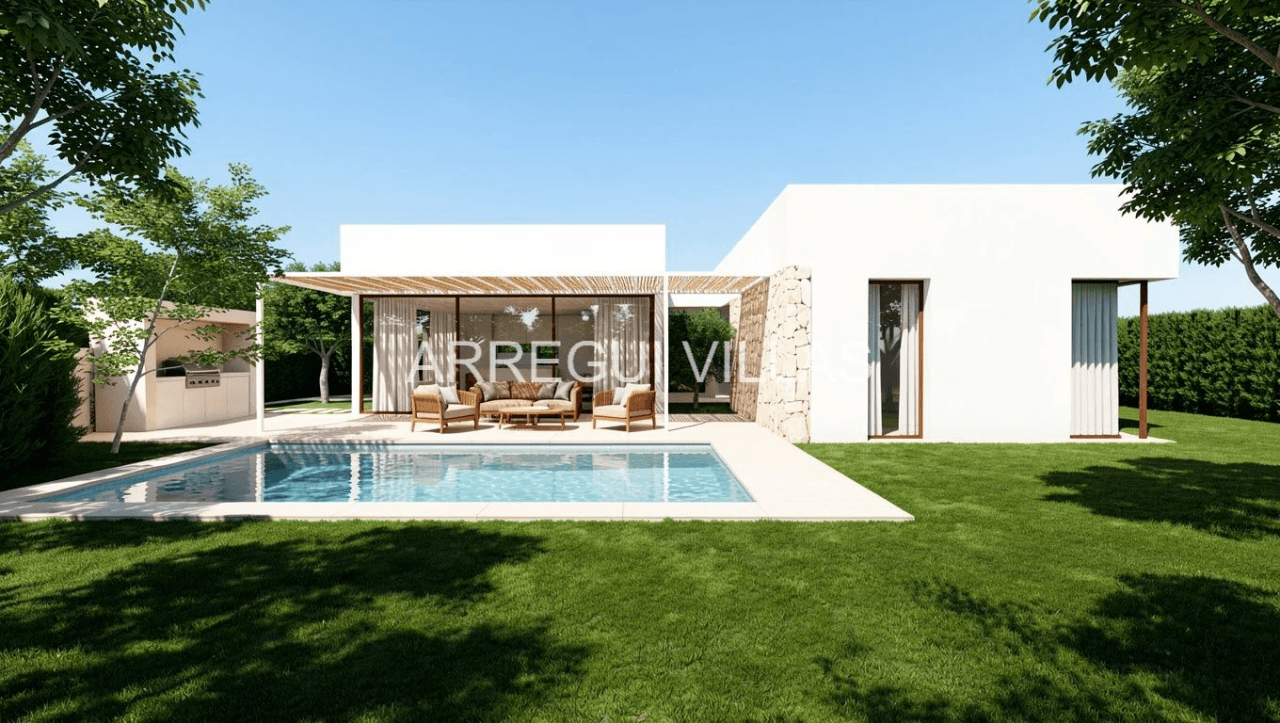 Exclusiva villa de obra nueva en venta en Dénia - Alquerías