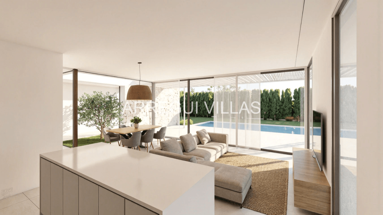 Exclusiva villa de obra nueva en venta en Dénia - Alquerías
