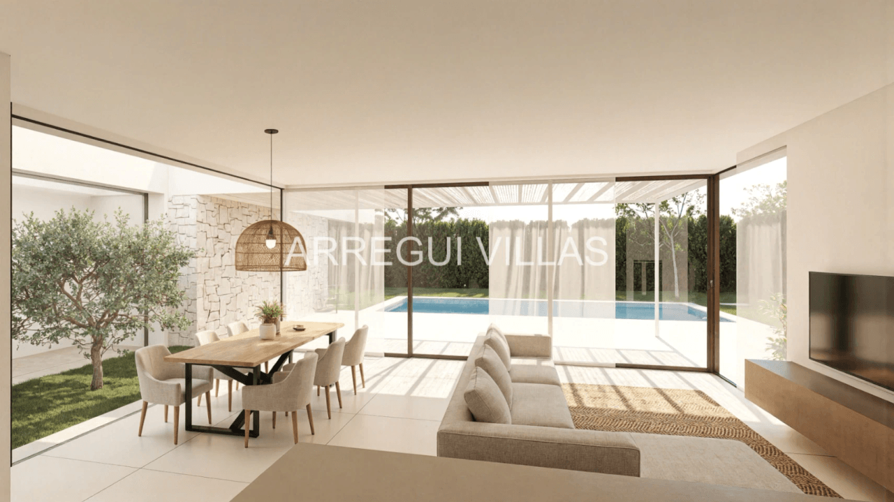 Exclusiva villa de obra nueva en venta en Dénia - Alquerías