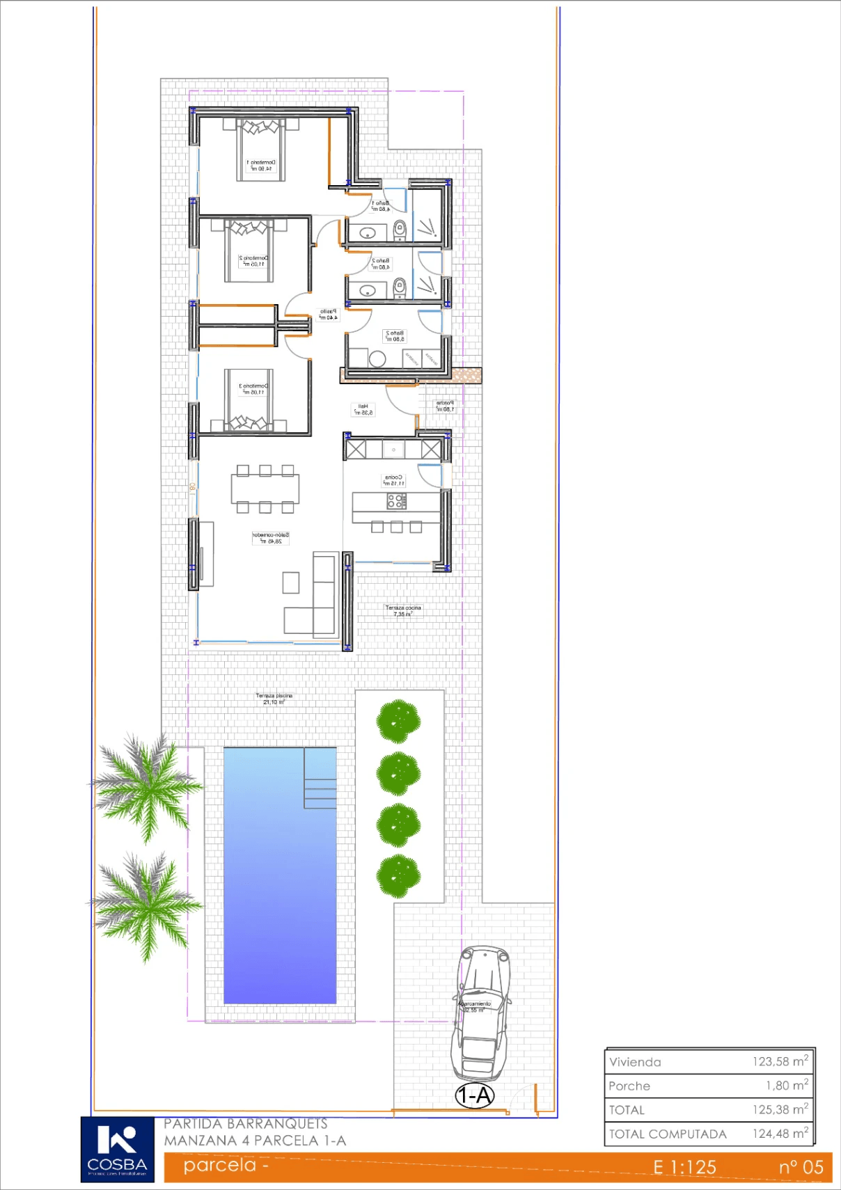 Nueva promoción villas modernas con piscina en Els Poblets. Llave en mano
