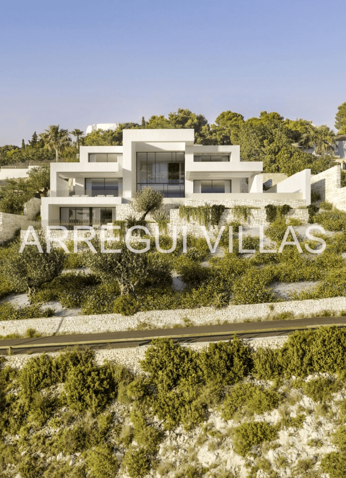 Exclusiva villa en construcción en La Granadella (Jávea), una de las zonas más cotizadas de la Costa Blanca, con espectaculares vistas al mar