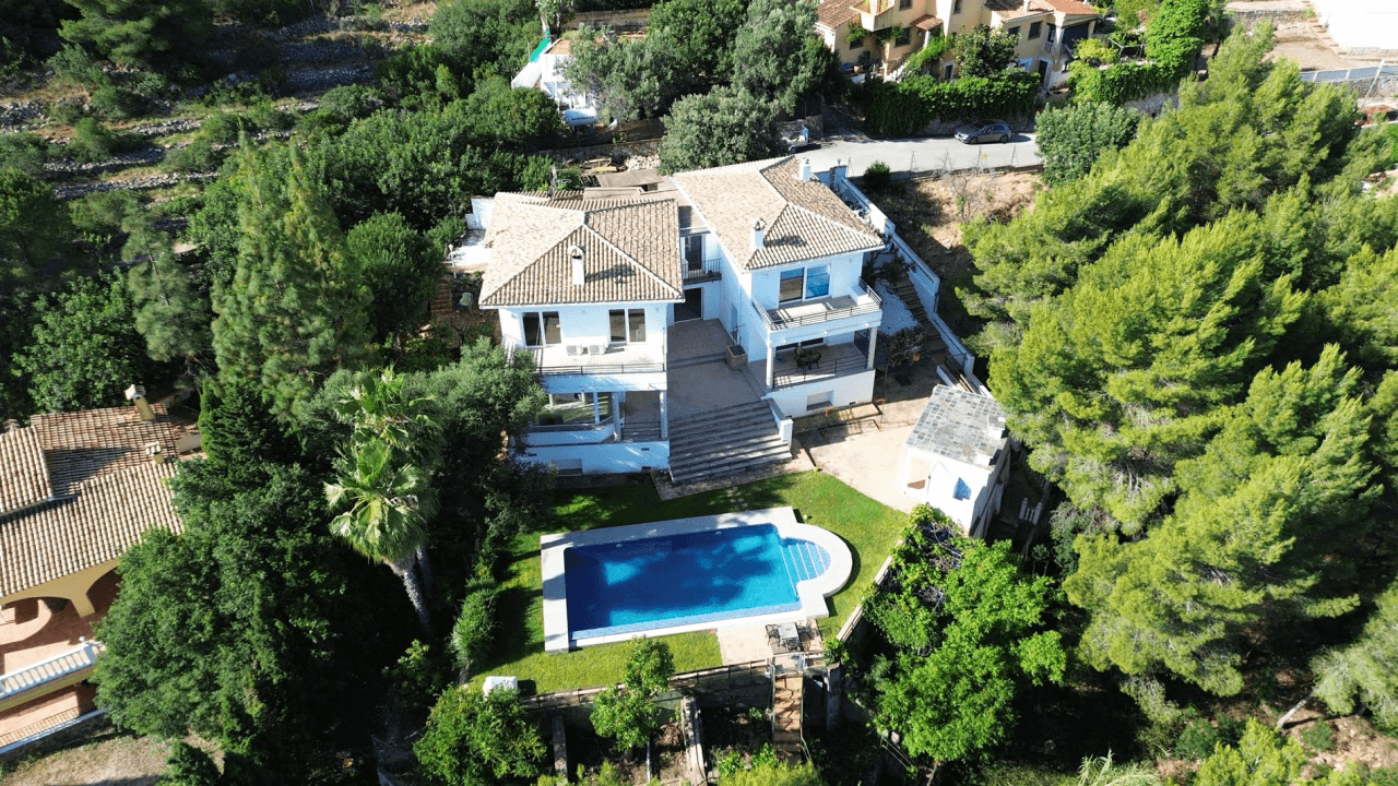 Espectacular villa en venta en el Montgó