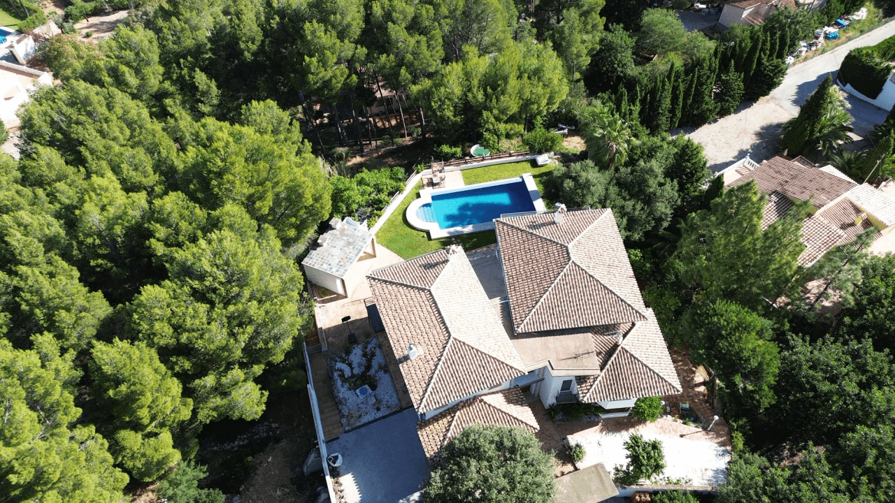 Espectacular villa en venta en el Montgó