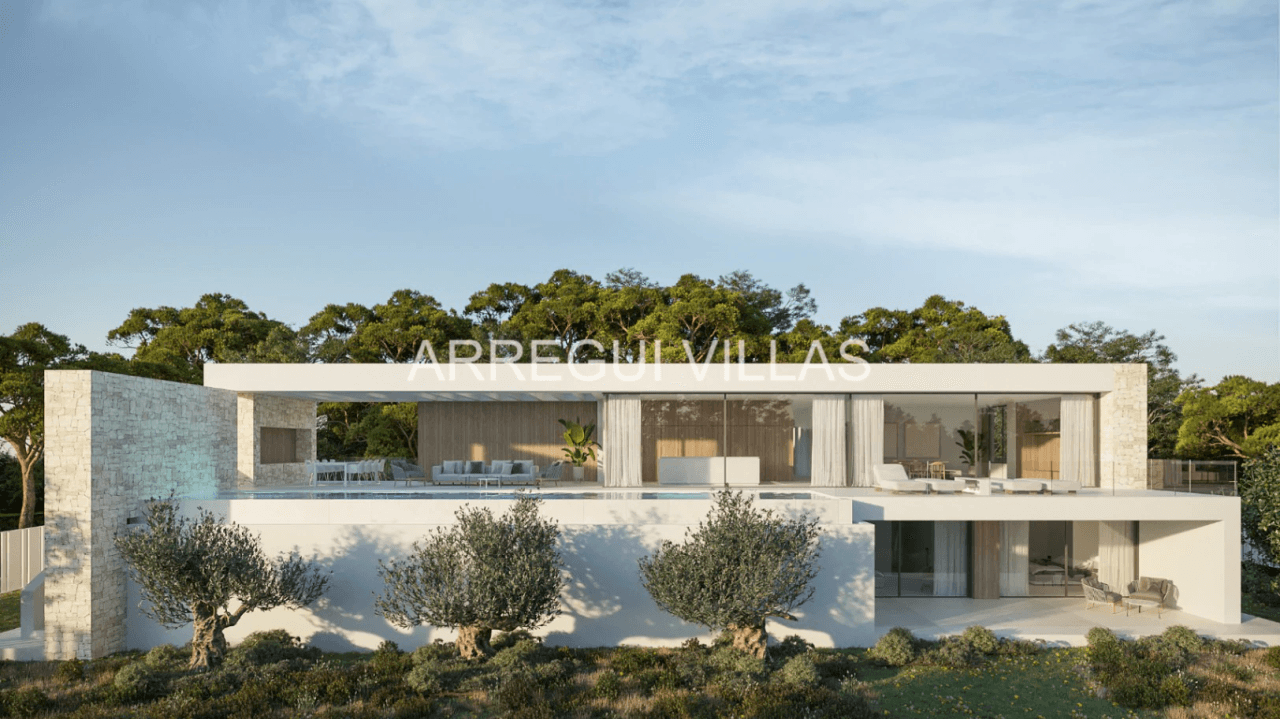 Excepcional villa contemporánea en Moraira con acabados premium, máxima luminosidad y una ubicación privilegiada junto al Mediterráneo