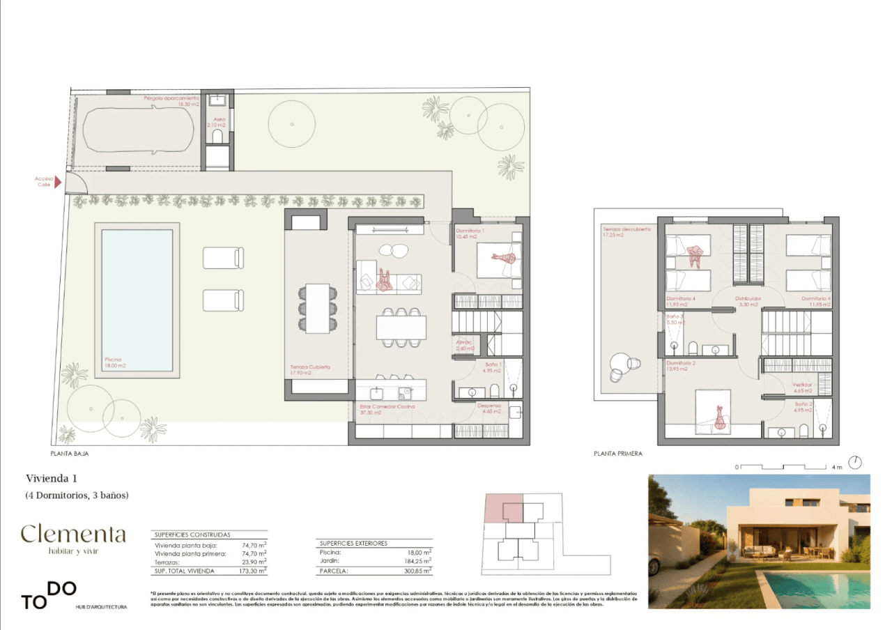 Villa de obra nueva en venta en Dénia - Residencial Clementa