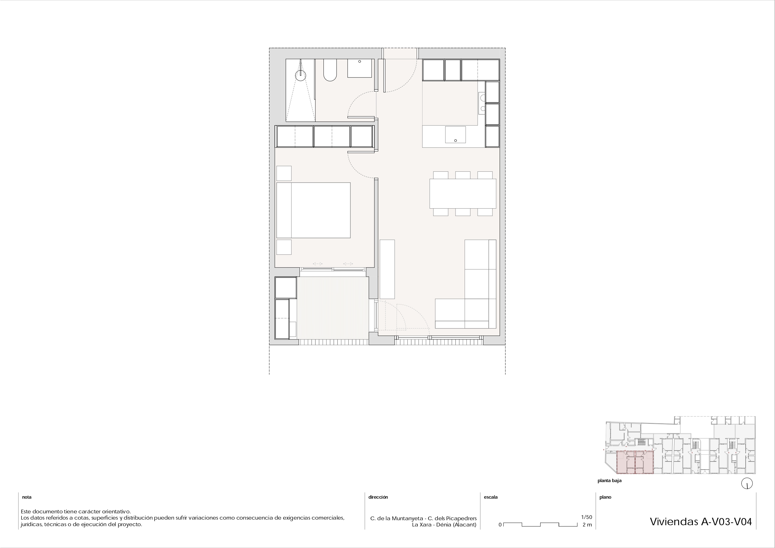 Apartment for sale in La Xara (Residencial Muntanyeta) - Ground Floor