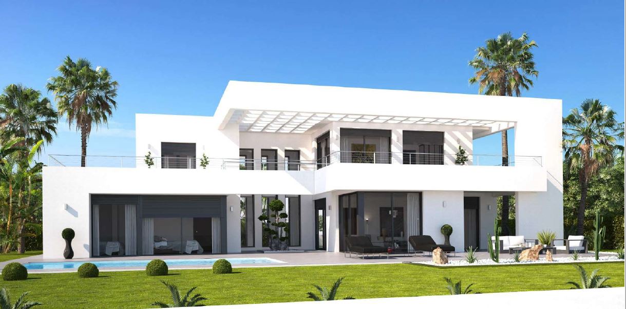 Villa nouvellement construite à vendre à Dénia