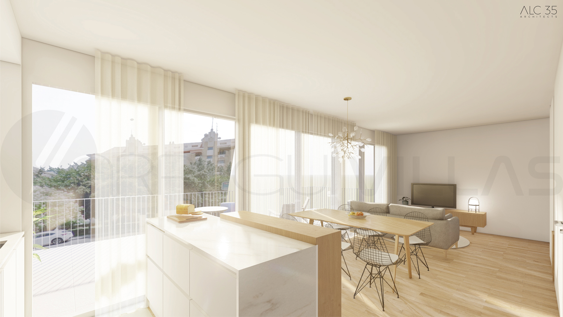 Residencial Chabás Living - North Penthouse