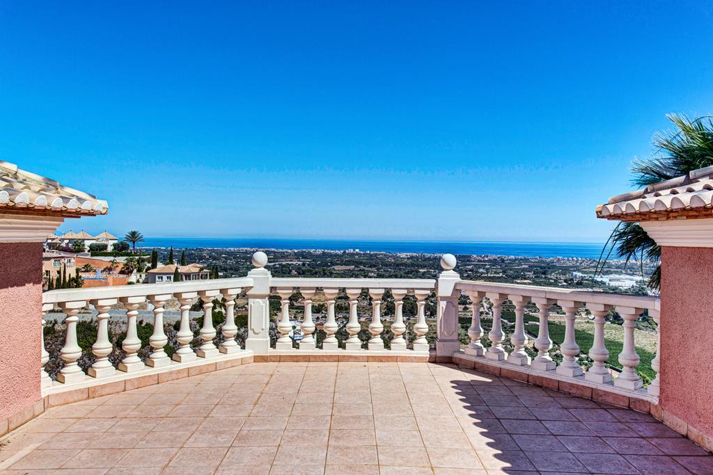 Villa avec vue fascinante sur la mer et le Montgó, Dénia