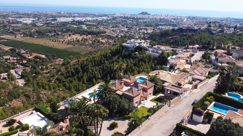 Villa avec vue fascinante sur la mer et le Montgó, Dénia